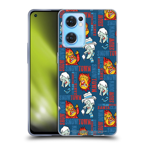 The Year Without A Santa Claus Character Art Snowtown Soft Gel Case for OPPO Reno7 5G / Find X5 Lite