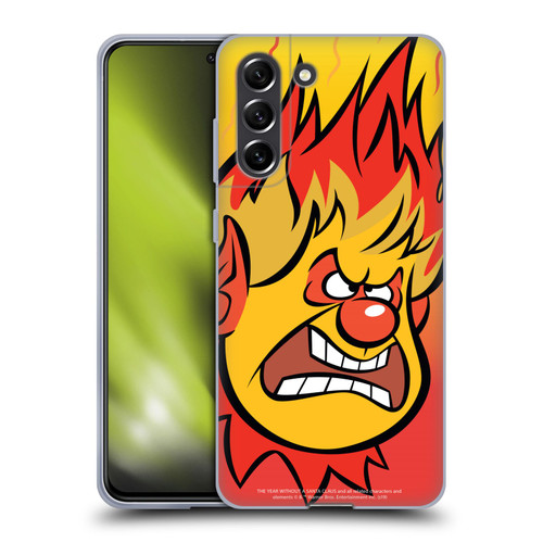 The Year Without A Santa Claus Character Art Heat Miser Soft Gel Case for Samsung Galaxy S21 FE 5G