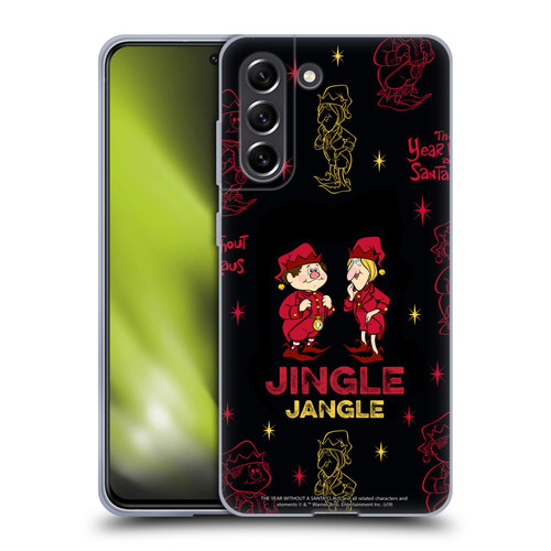 The Year Without A Santa Claus Character Art Jingle & Jangle Soft Gel Case for Samsung Galaxy S21 FE 5G