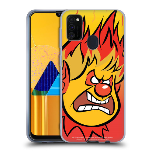 The Year Without A Santa Claus Character Art Heat Miser Soft Gel Case for Samsung Galaxy M30s (2019)/M21 (2020)