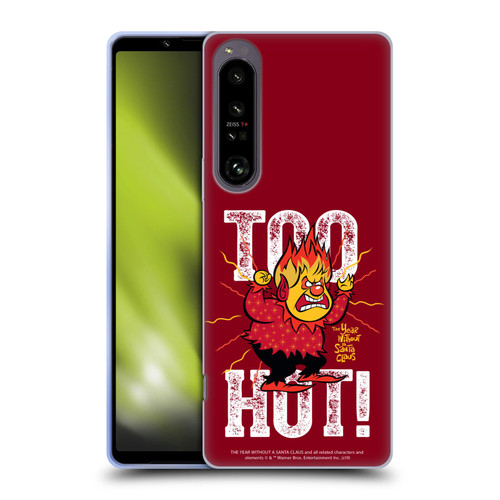 The Year Without A Santa Claus Character Art Too Hot Soft Gel Case for Sony Xperia 1 IV