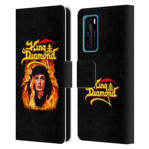 King Diamond Poster Fatal Portrait 2 Leather Book Wallet Case Cover For Huawei P40 5G