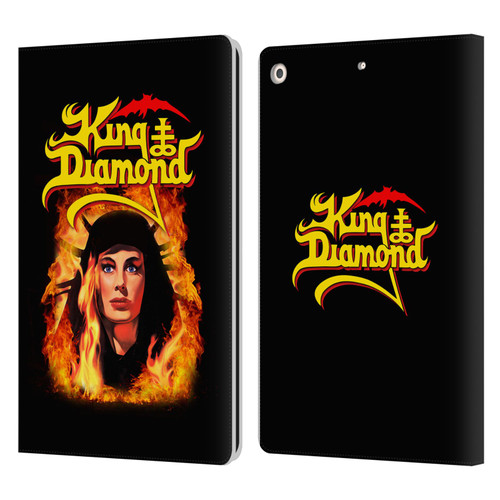 King Diamond Poster Fatal Portrait 2 Leather Book Wallet Case Cover For Apple iPad 10.2 2019/2020/2021