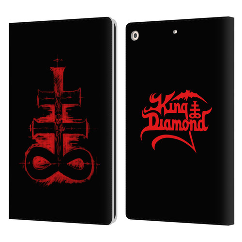 King Diamond Poster Fatal Portrait Leather Book Wallet Case Cover For Apple iPad 10.2 2019/2020/2021