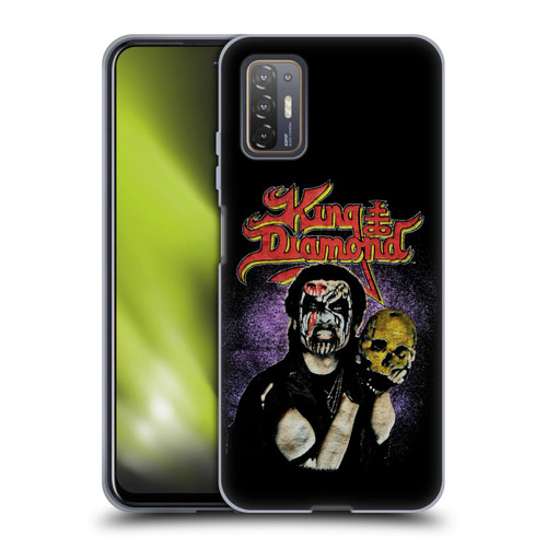 King Diamond Poster Conspiracy Tour 1989 Soft Gel Case for HTC Desire 21 Pro 5G