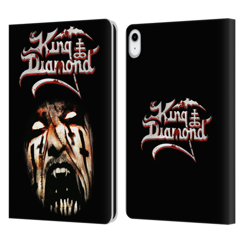 King Diamond Poster Puppet Master Face Leather Book Wallet Case Cover For Apple iPad 10.9 (2022)