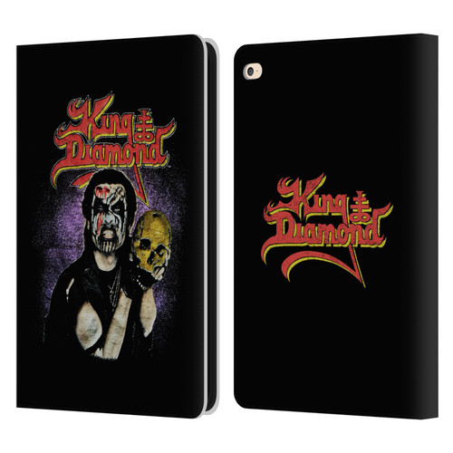 King Diamond Poster Conspiracy Tour 1989 Leather Book Wallet Case Cover For Apple iPad Air 2 (2014)