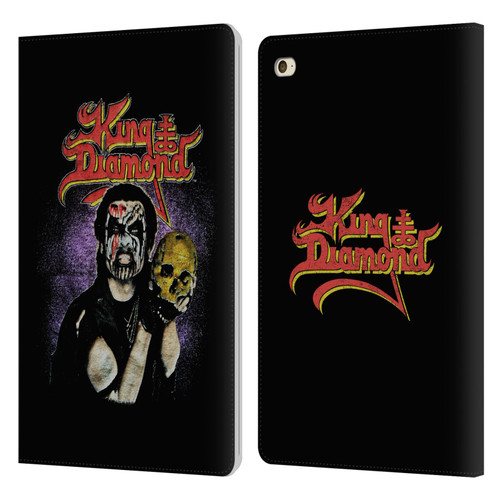 King Diamond Poster Conspiracy Tour 1989 Leather Book Wallet Case Cover For Apple iPad mini 4