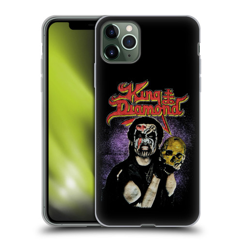 King Diamond Poster Conspiracy Tour 1989 Soft Gel Case for Apple iPhone 11 Pro Max