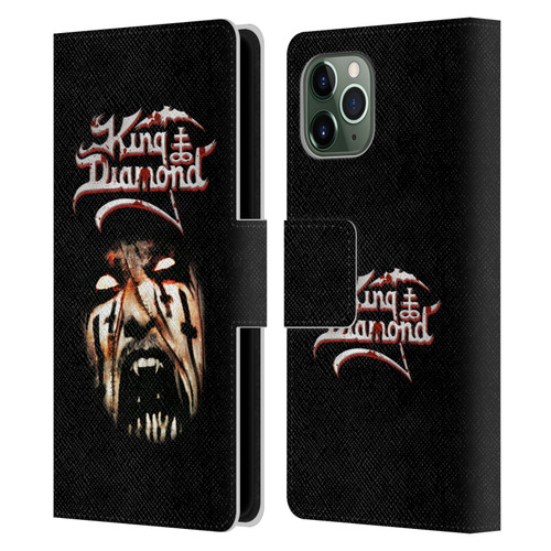 King Diamond Poster Puppet Master Face Leather Book Wallet Case Cover For Apple iPhone 11 Pro