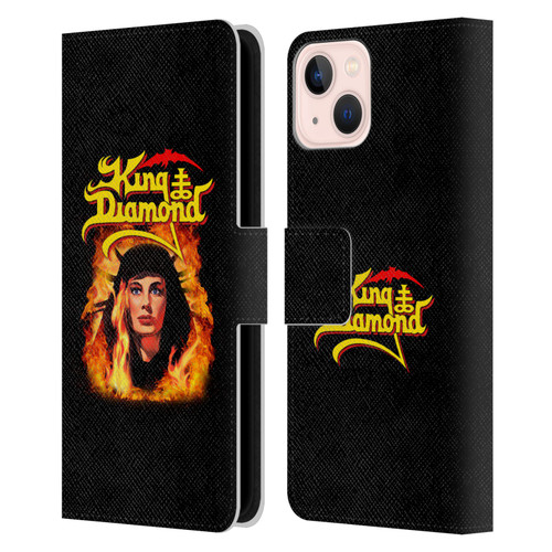 King Diamond Poster Fatal Portrait 2 Leather Book Wallet Case Cover For Apple iPhone 13