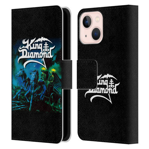 King Diamond Poster Abigail Album Leather Book Wallet Case Cover For Apple iPhone 13 Mini