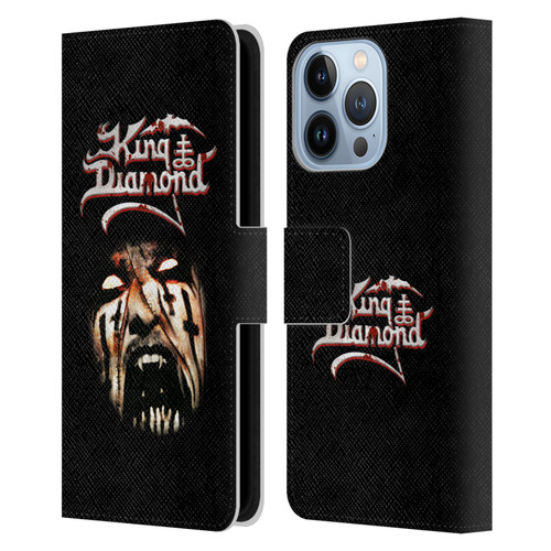 King Diamond Poster Puppet Master Face Leather Book Wallet Case Cover For Apple iPhone 13 Pro