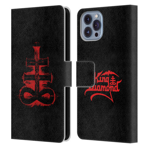 King Diamond Poster Fatal Portrait Leather Book Wallet Case Cover For Apple iPhone 14