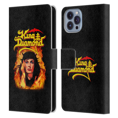 King Diamond Poster Fatal Portrait 2 Leather Book Wallet Case Cover For Apple iPhone 14