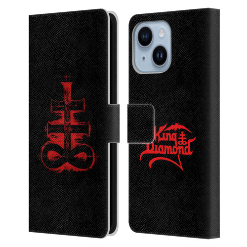 King Diamond Poster Fatal Portrait Leather Book Wallet Case Cover For Apple iPhone 14 Plus