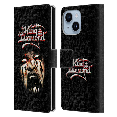 King Diamond Poster Puppet Master Face Leather Book Wallet Case Cover For Apple iPhone 14 Plus
