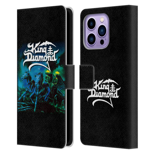 King Diamond Poster Abigail Album Leather Book Wallet Case Cover For Apple iPhone 14 Pro Max