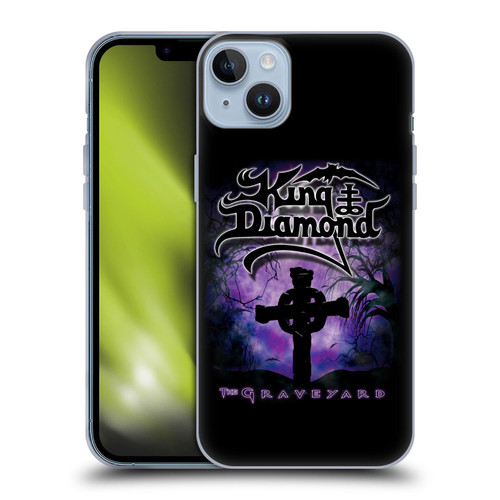 King Diamond Poster Graveyard Album Soft Gel Case for Apple iPhone 14 Plus