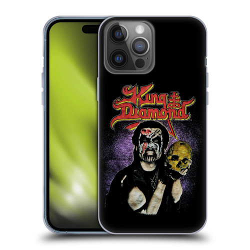 King Diamond Poster Conspiracy Tour 1989 Soft Gel Case for Apple iPhone 14 Pro Max