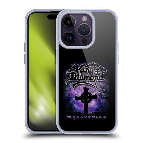 King Diamond Poster Graveyard Album Soft Gel Case for Apple iPhone 14 Pro