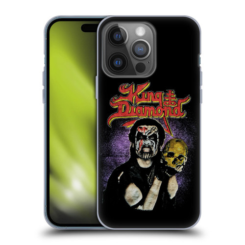 King Diamond Poster Conspiracy Tour 1989 Soft Gel Case for Apple iPhone 14 Pro