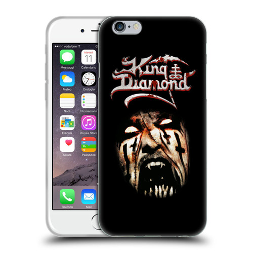 King Diamond Poster Puppet Master Face Soft Gel Case for Apple iPhone 6 / iPhone 6s