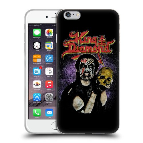 King Diamond Poster Conspiracy Tour 1989 Soft Gel Case for Apple iPhone 6 Plus / iPhone 6s Plus