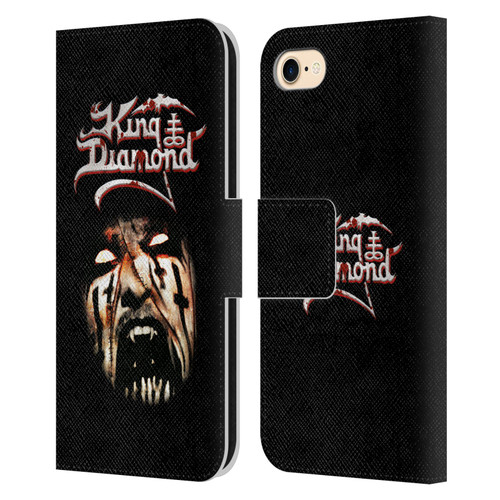 King Diamond Poster Puppet Master Face Leather Book Wallet Case Cover For Apple iPhone 7 / 8 / SE 2020 & 2022