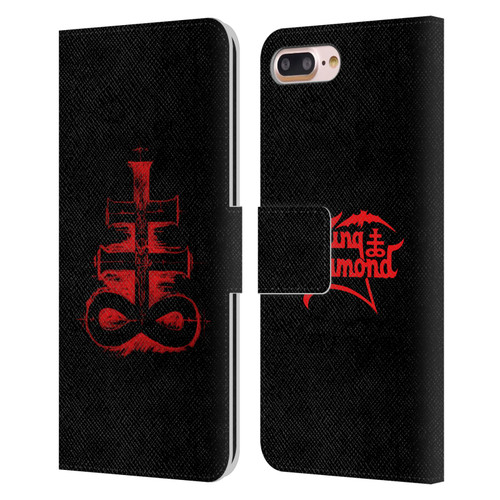 King Diamond Poster Fatal Portrait Leather Book Wallet Case Cover For Apple iPhone 7 Plus / iPhone 8 Plus