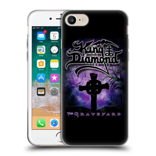 King Diamond Poster Graveyard Album Soft Gel Case for Apple iPhone 7 / 8 / SE 2020 & 2022