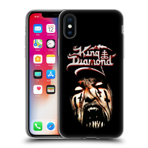 King Diamond Poster Puppet Master Face Soft Gel Case for Apple iPhone X / iPhone XS