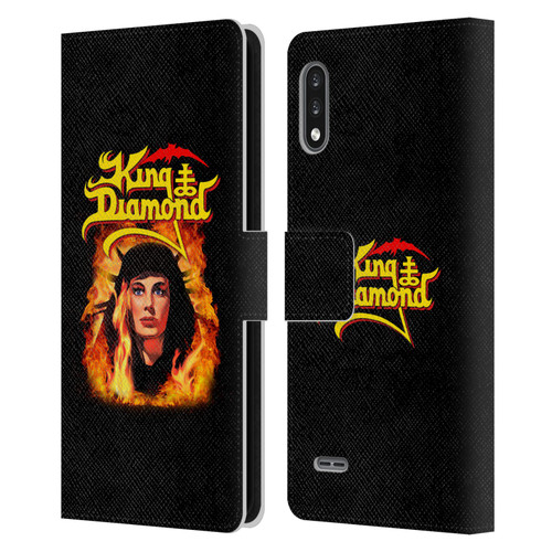 King Diamond Poster Fatal Portrait 2 Leather Book Wallet Case Cover For LG K22