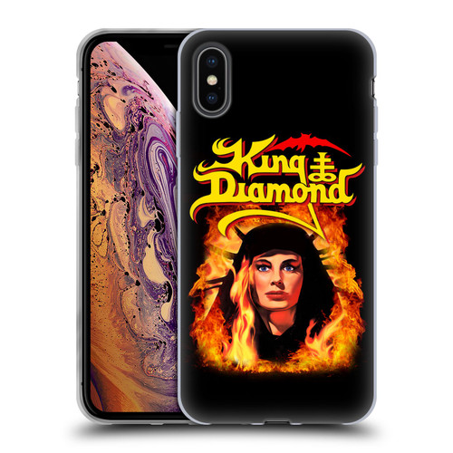 King Diamond Poster Fatal Portrait 2 Soft Gel Case for Apple iPhone XS Max