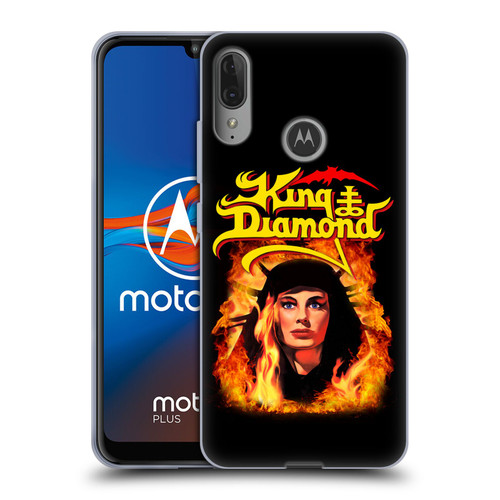 King Diamond Poster Fatal Portrait 2 Soft Gel Case for Motorola Moto E6 Plus