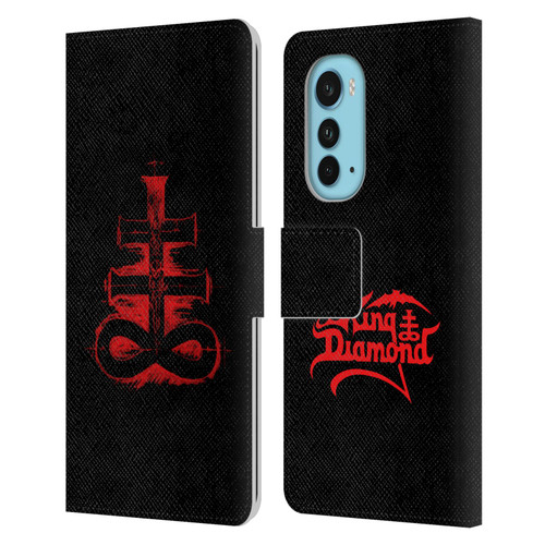 King Diamond Poster Fatal Portrait Leather Book Wallet Case Cover For Motorola Edge (2022)