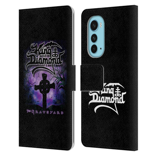 King Diamond Poster Graveyard Album Leather Book Wallet Case Cover For Motorola Edge (2022)