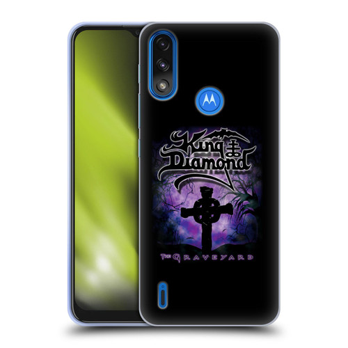 King Diamond Poster Graveyard Album Soft Gel Case for Motorola Moto E7 Power / Moto E7i Power
