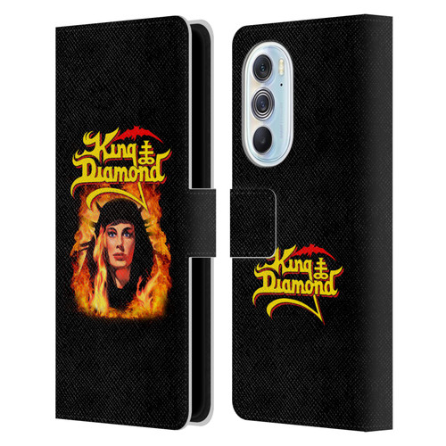 King Diamond Poster Fatal Portrait 2 Leather Book Wallet Case Cover For Motorola Edge X30