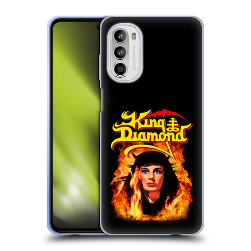 King Diamond Poster Fatal Portrait 2 Soft Gel Case for Motorola Moto G52