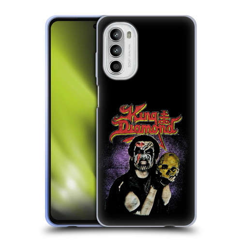 King Diamond Poster Conspiracy Tour 1989 Soft Gel Case for Motorola Moto G52