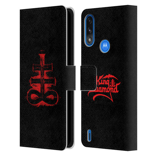 King Diamond Poster Fatal Portrait Leather Book Wallet Case Cover For Motorola Moto E7 Power / Moto E7i Power