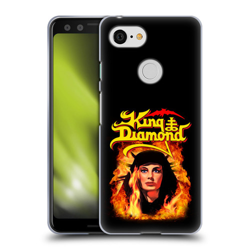 King Diamond Poster Fatal Portrait 2 Soft Gel Case for Google Pixel 3