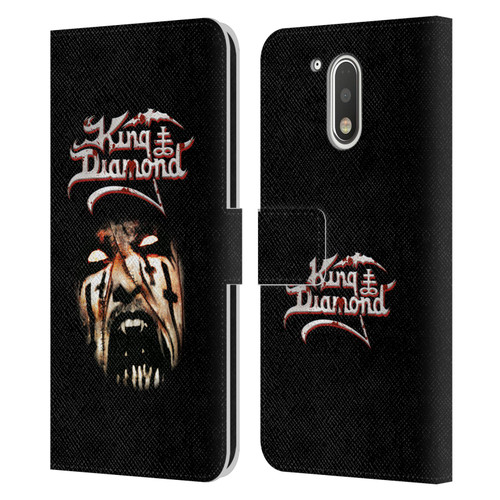 King Diamond Poster Puppet Master Face Leather Book Wallet Case Cover For Motorola Moto G41