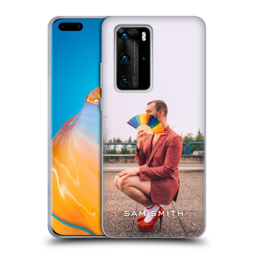 Sam Smith Art Rainbow Fan Soft Gel Case for Huawei P40 Pro / P40 Pro Plus 5G