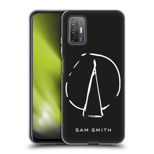 Sam Smith Art Wedge Soft Gel Case for HTC Desire 21 Pro 5G