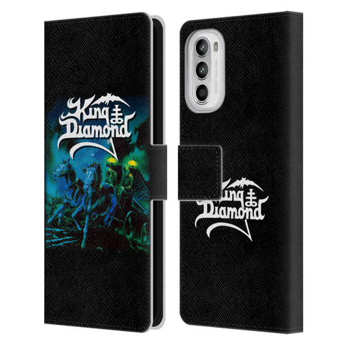 King Diamond Poster Abigail Album Leather Book Wallet Case Cover For Motorola Moto G52