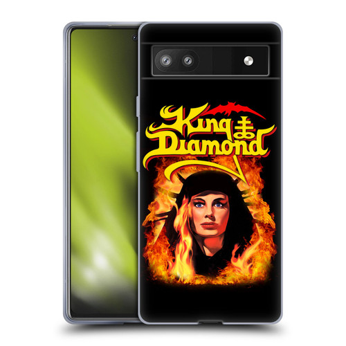King Diamond Poster Fatal Portrait 2 Soft Gel Case for Google Pixel 6a