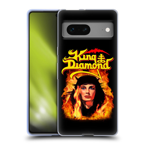 King Diamond Poster Fatal Portrait 2 Soft Gel Case for Google Pixel 7
