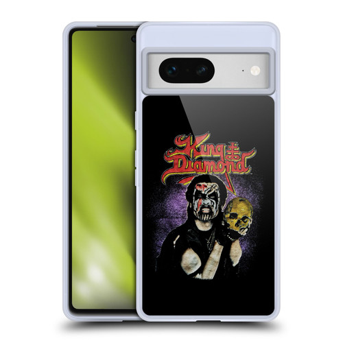 King Diamond Poster Conspiracy Tour 1989 Soft Gel Case for Google Pixel 7